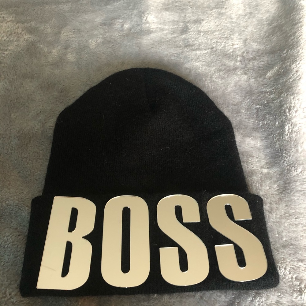 Black Boss Beanie